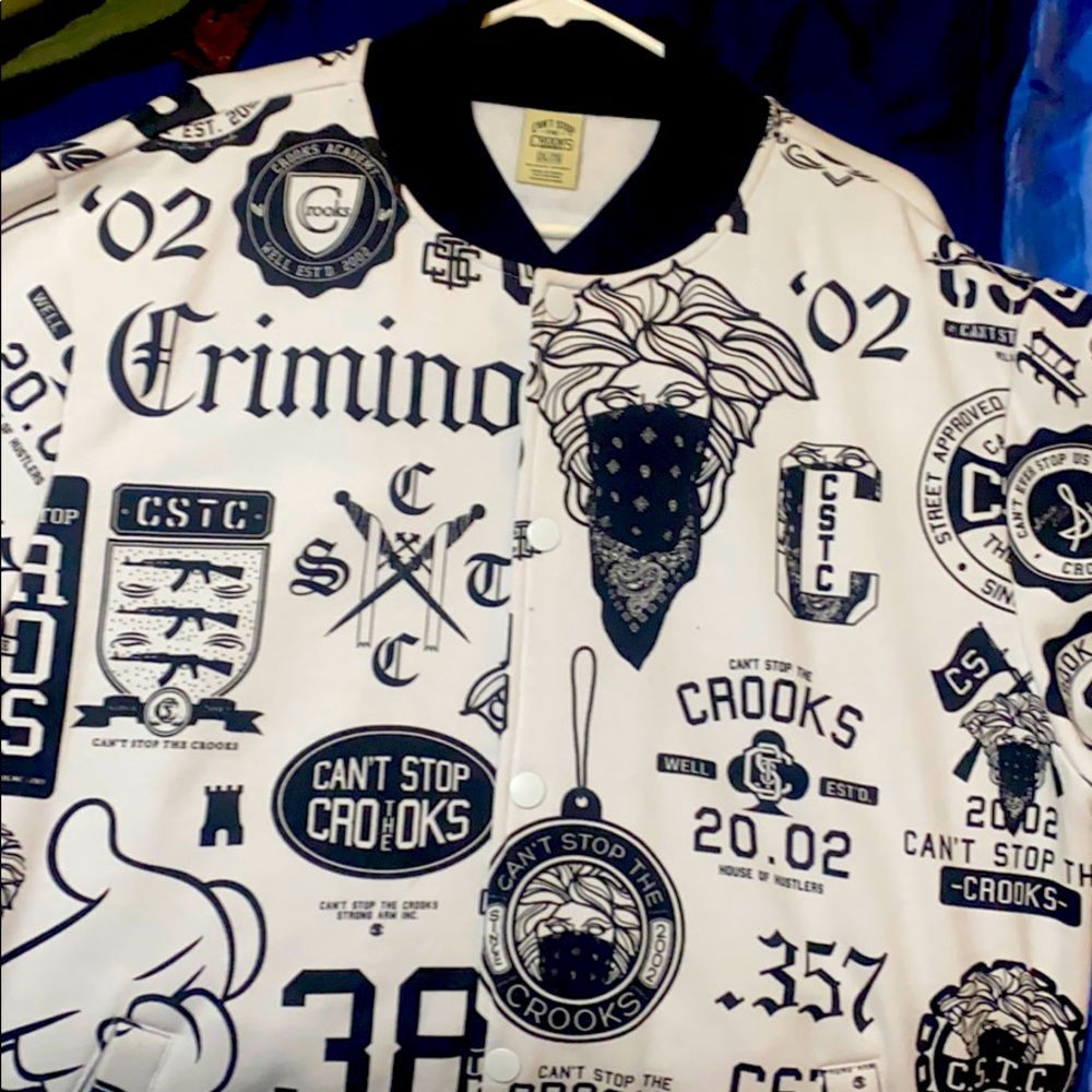 Crooks and castle button up (brand new)